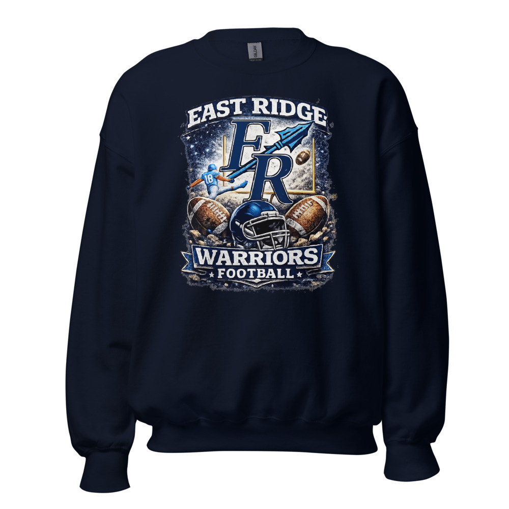 East Ridge Warriors Football Adult Crew Neck | 26-001-STD