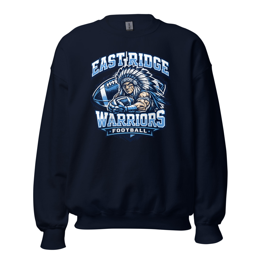 East Ridge Warriors Football Adult Crew Neck | 26-006-STD