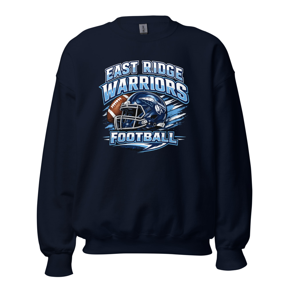 East Ridge Warriors Football Adult Crew Neck | 26-007-STD