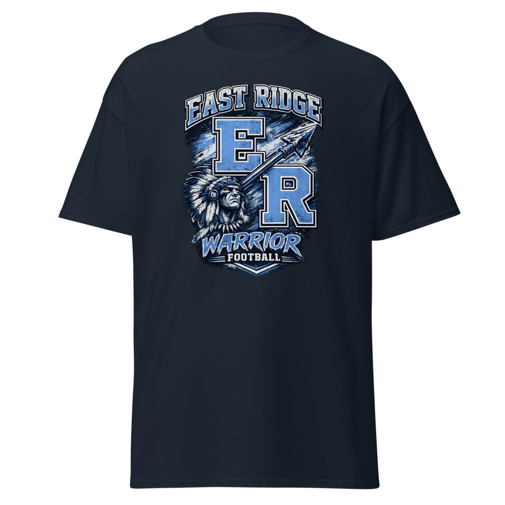 East Ridge Warriors Football Adult Shirt | 26-002-STD