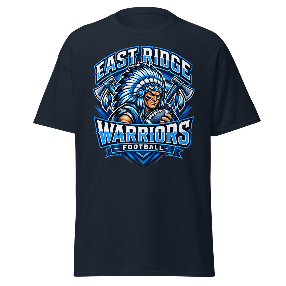 East Ridge Warriors Football Adult Shirt | 26-003-STD