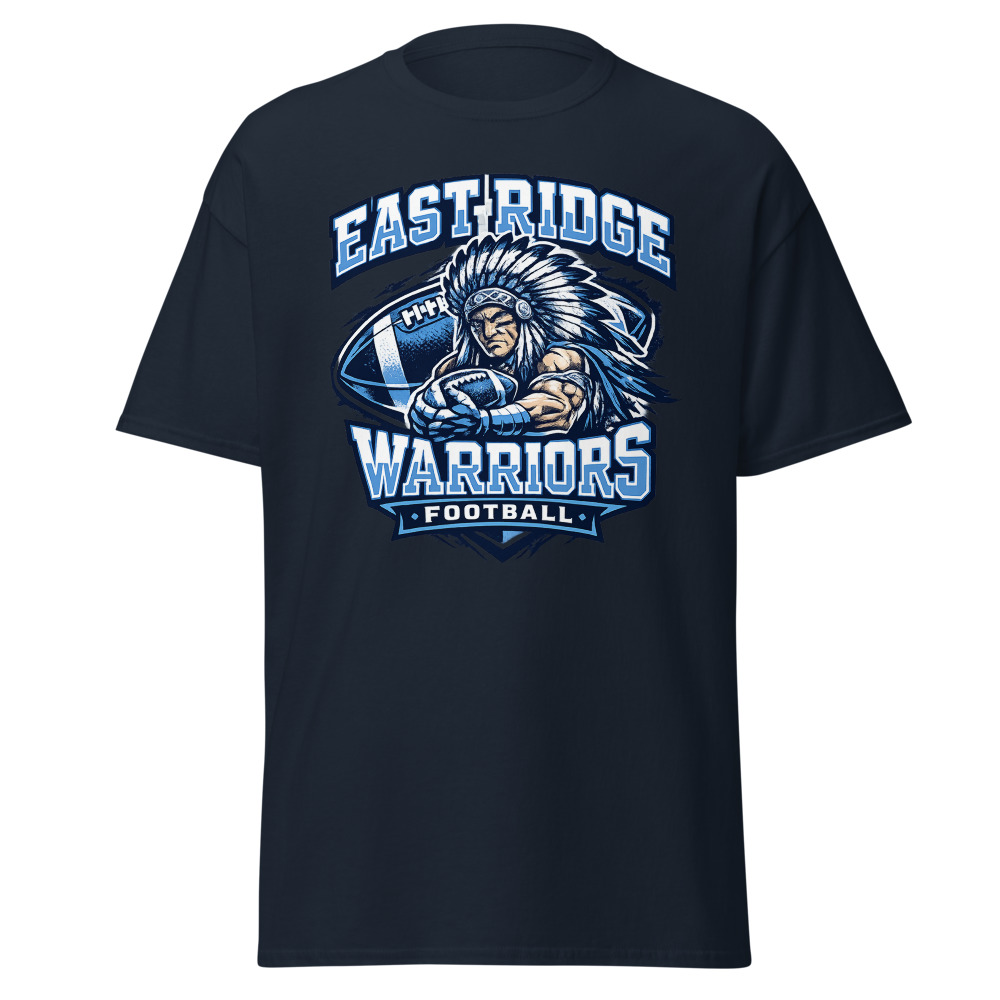 East Ridge Warriors Football Adult Shirt |26-006-STD