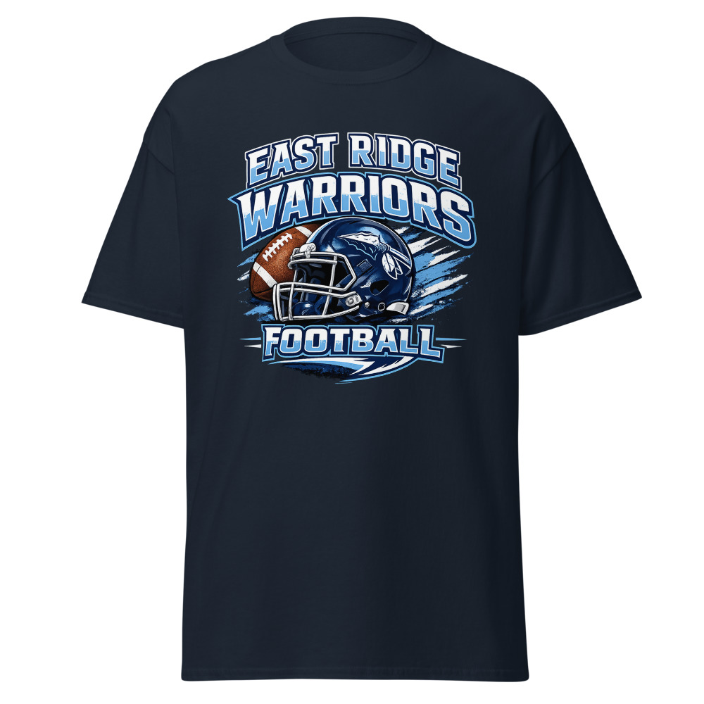 East Ridge Warriors Football Adult Shirt | 26-007-STD