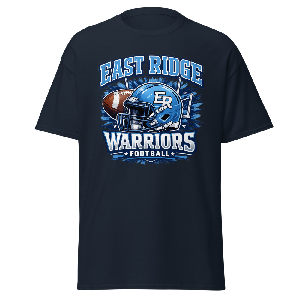 East Ridge Warriors Football Adult Shirt | 26-008-STD