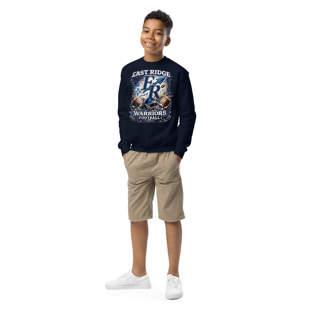 East Ridge Warriors Football Youth Crew Neck | 26-001-STD