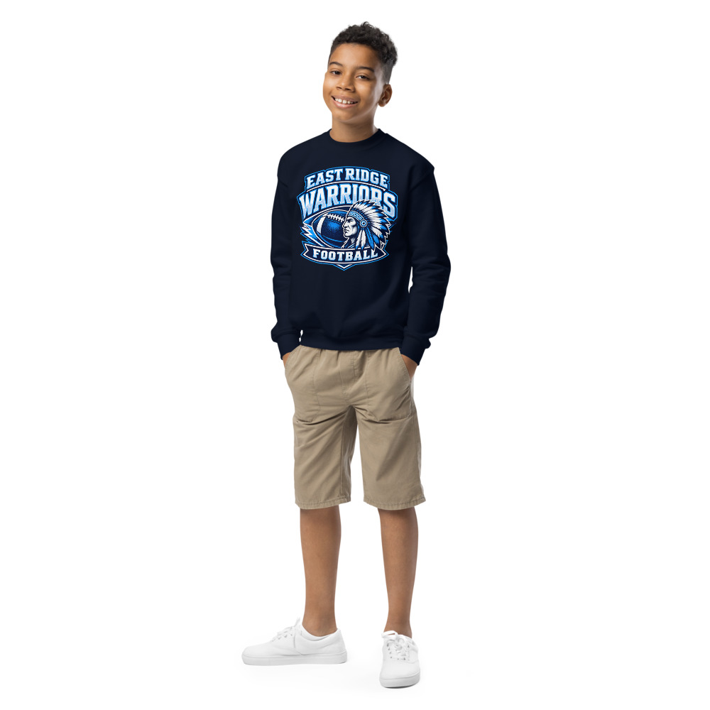 East Ridge Warriors Football Youth Crew Neck | 26-005-STD