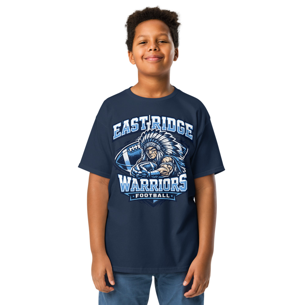 East Ridge Warriors Football Youth Shirt | 26-006-STD