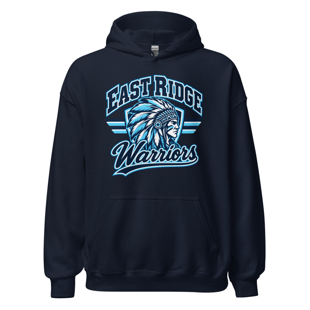 East Ridge Warriors Adult Hoodie | 26-001-STD