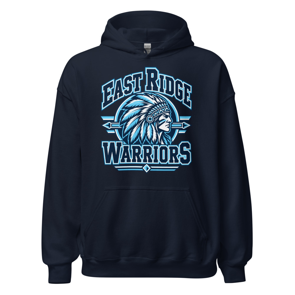 East Ridge Warriors Adult Hoodie | 26-002-STD