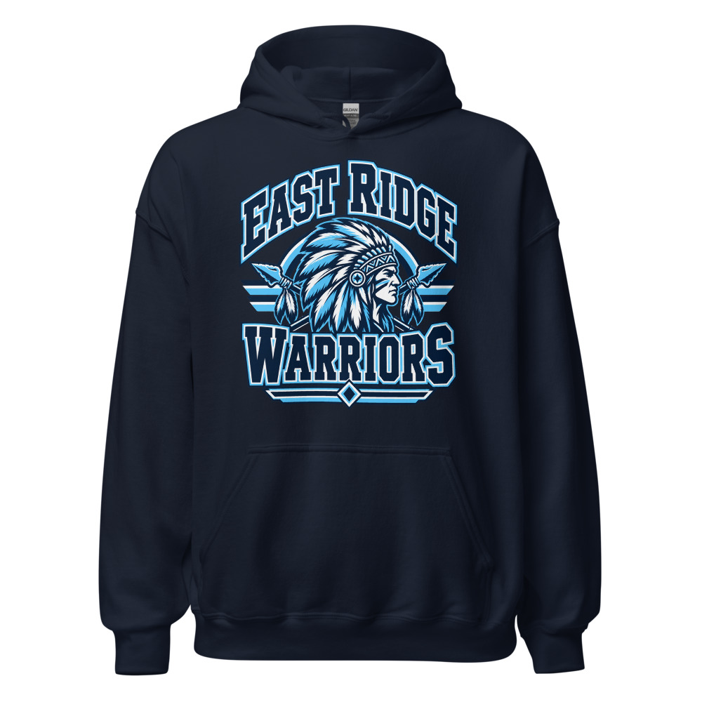 East Ridge Warriors Adult Hoodie | 26-003-STD