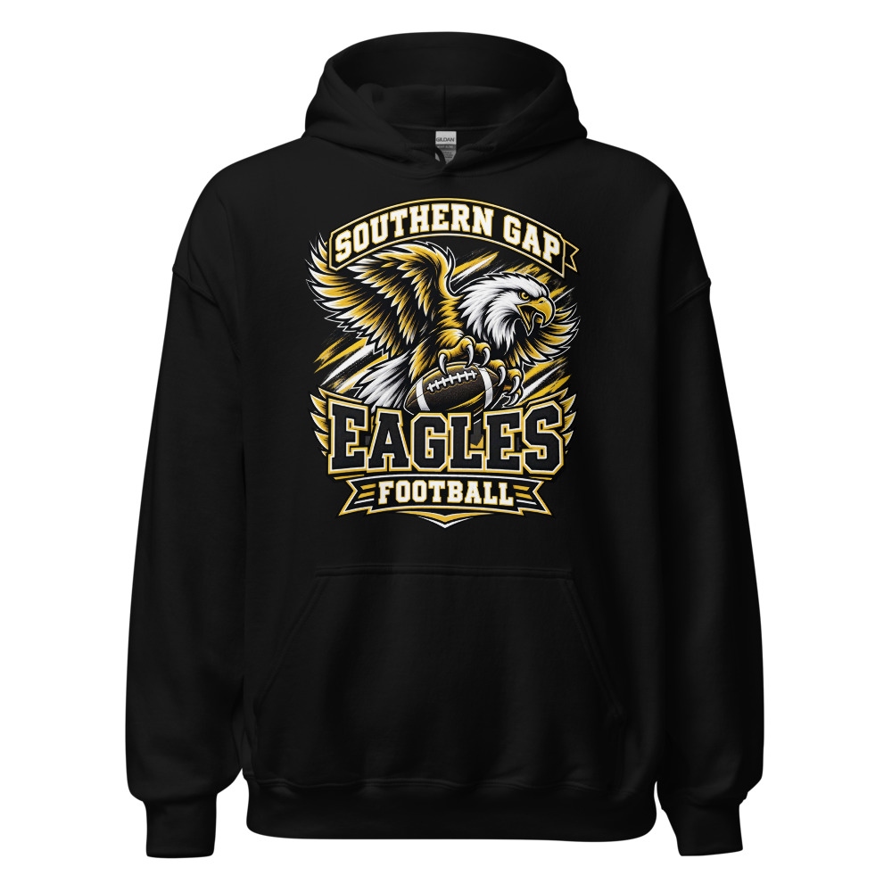Southern Gap Eagles Football Adult Hoodie | 26-001-STD