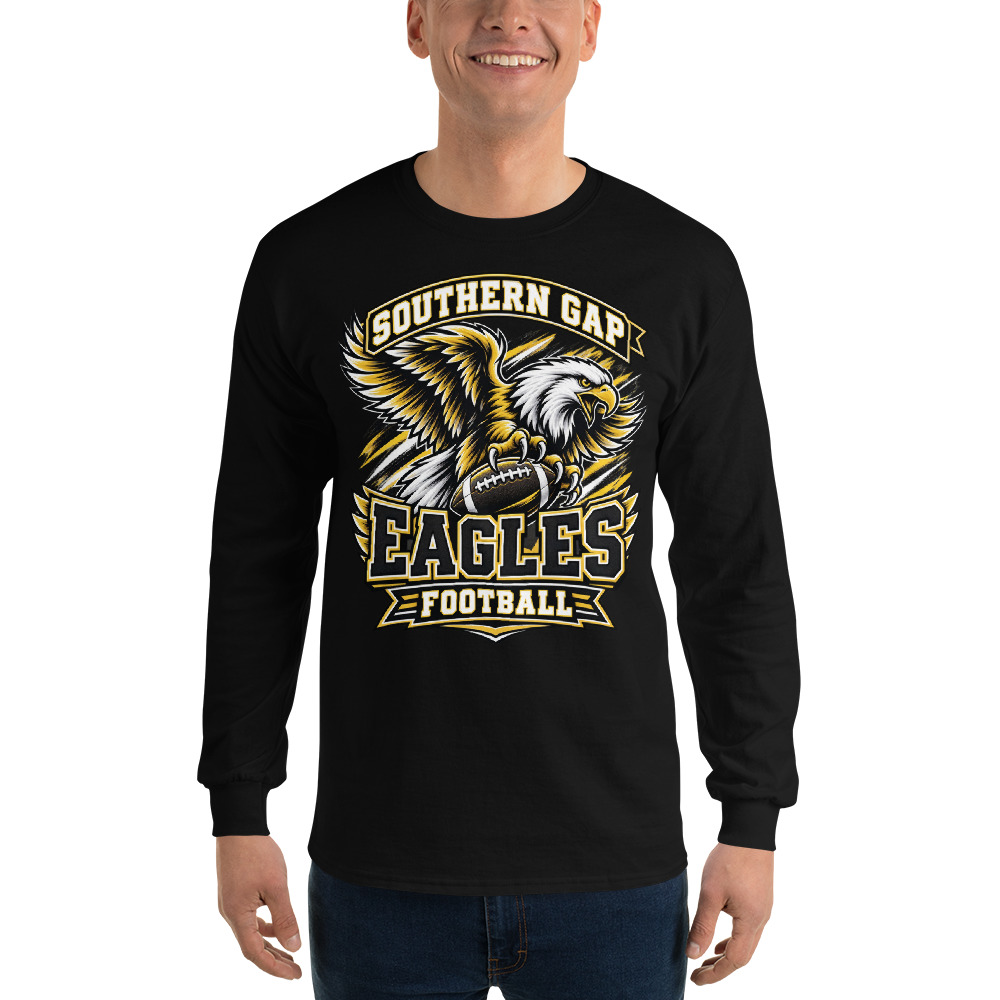 Southern Gap Eagles Football Adult Long Sleeve | 26-001-STD