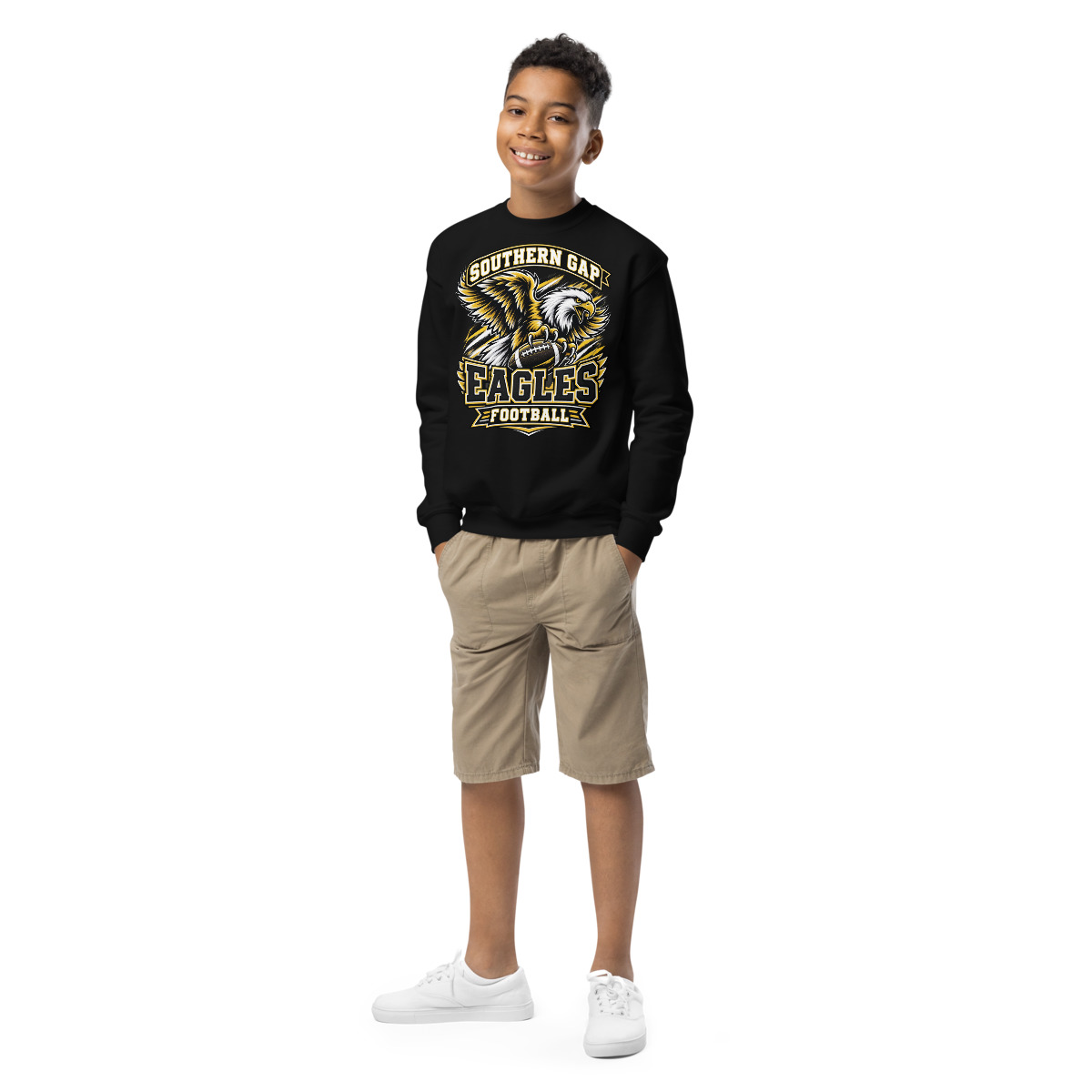 Southern Gap Eagles Football Youth Crew Neck | 26-001-STD